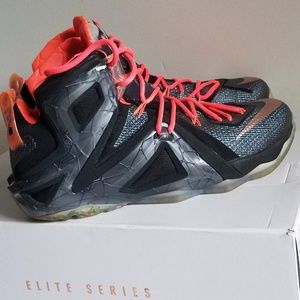 lebron 12 elite rose gold